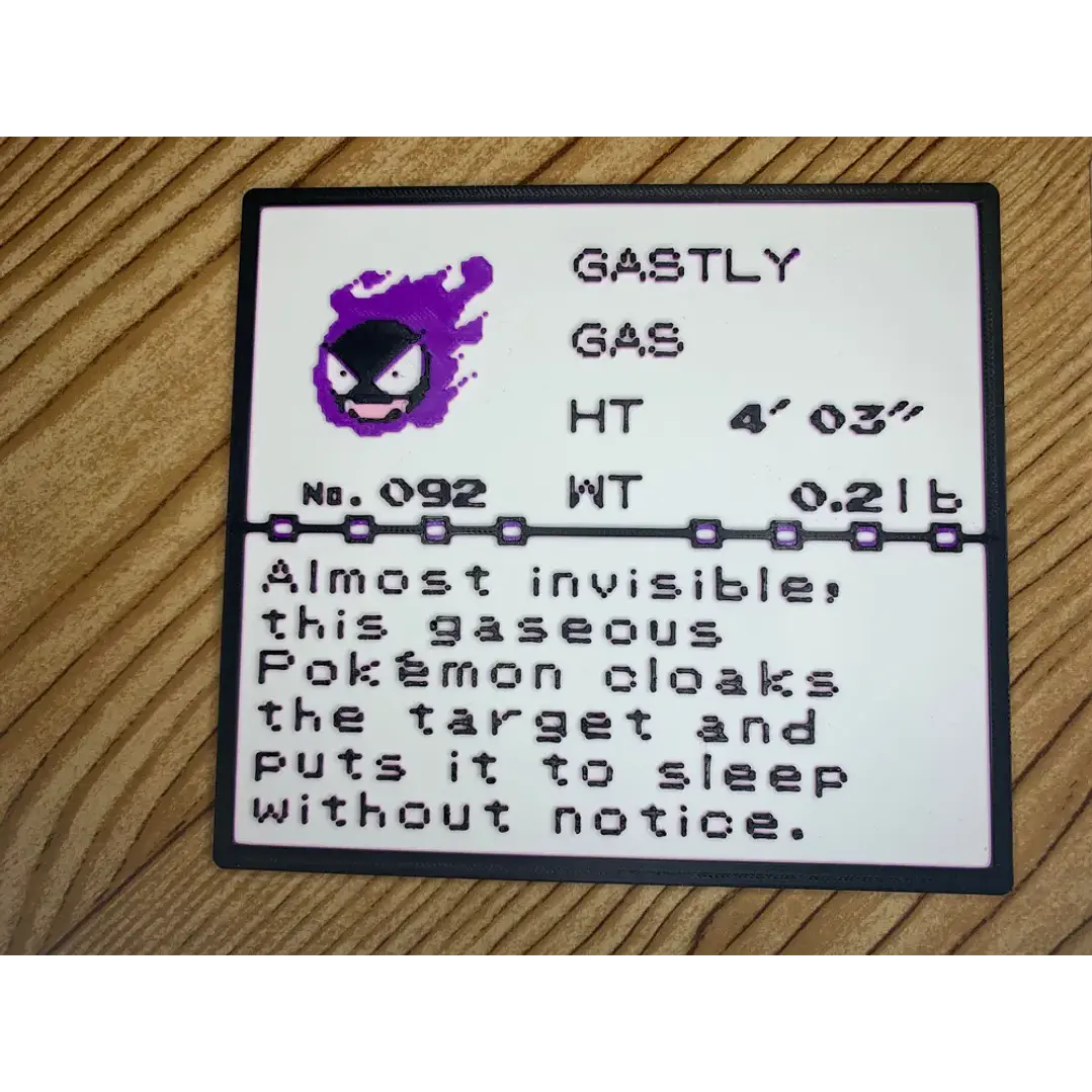DIORAMA POKEMON VARIEDADES 2 / SCREEN GAMEBOY 19