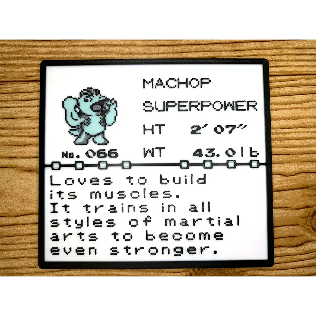 DIORAMA POKEMON VARIEDADES 2 / SCREEN GAMEBOY 28