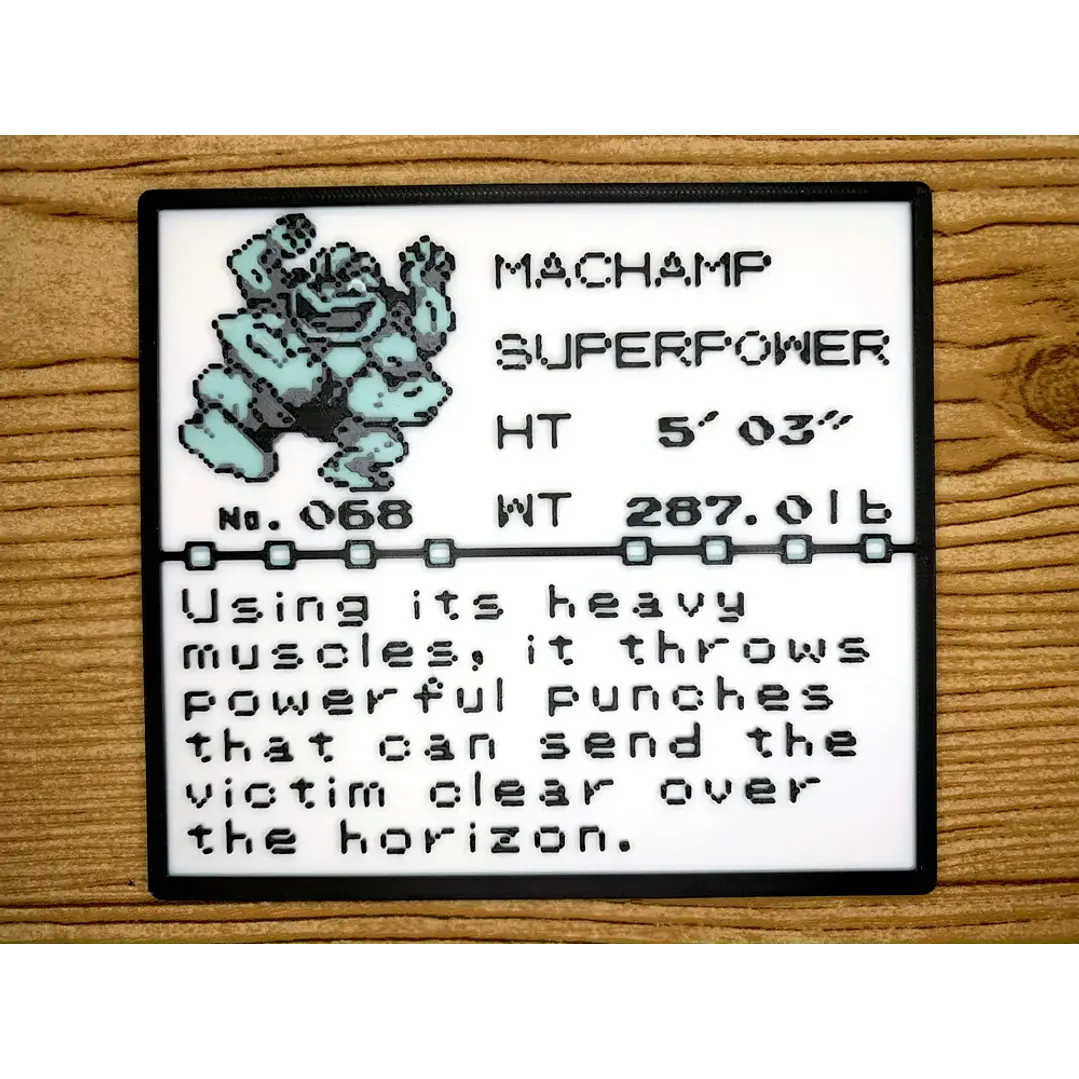 DIORAMA POKEMON VARIEDADES 2 / SCREEN GAMEBOY 30