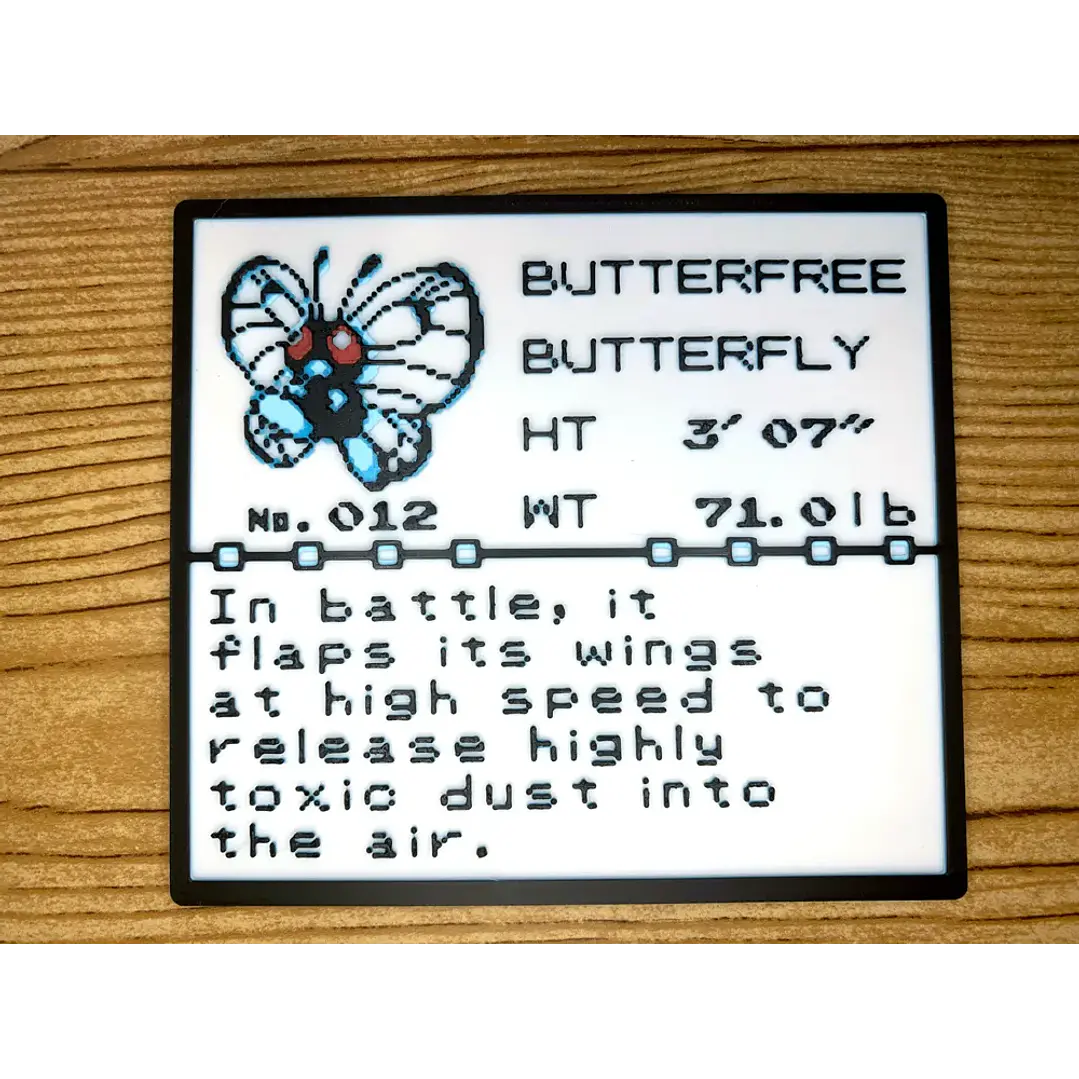 DIORAMA POKEMON VARIEDADES 2 / SCREEN GAMEBOY 31