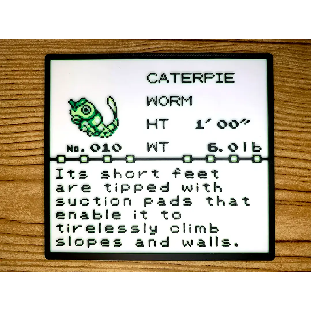 DIORAMA POKEMON VARIEDADES 2 / SCREEN GAMEBOY 32