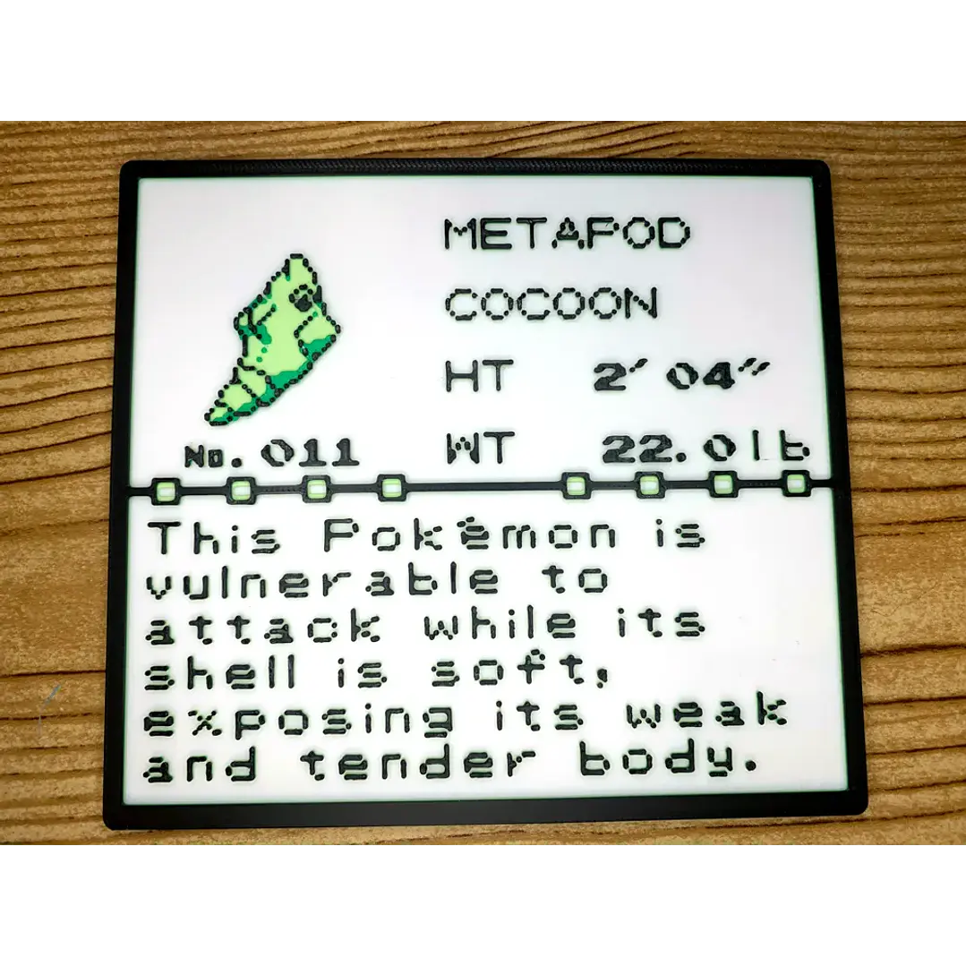 DIORAMA POKEMON VARIEDADES 2 / SCREEN GAMEBOY 33