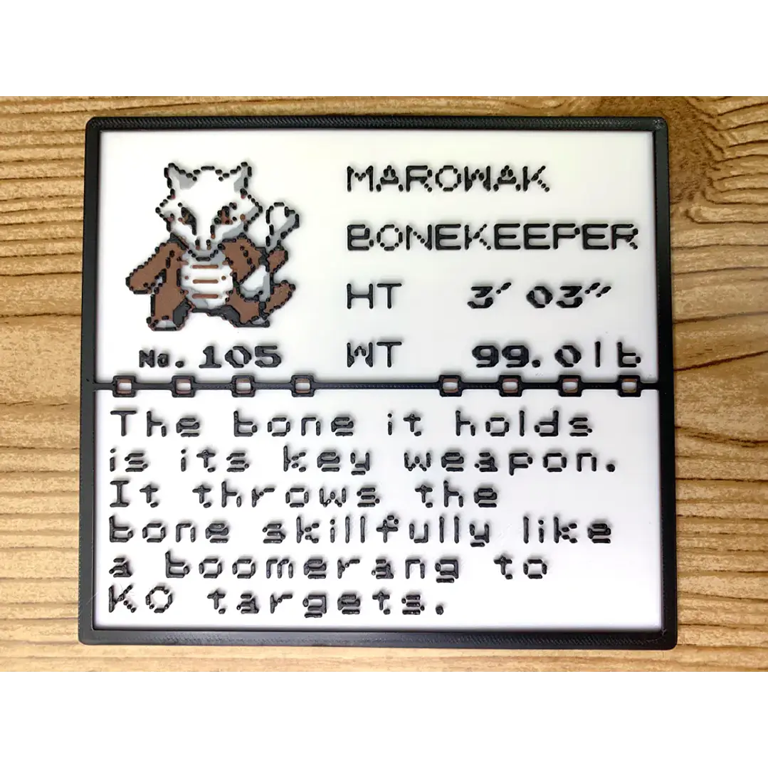 DIORAMA POKEMON VARIEDADES 2 / SCREEN GAMEBOY 35