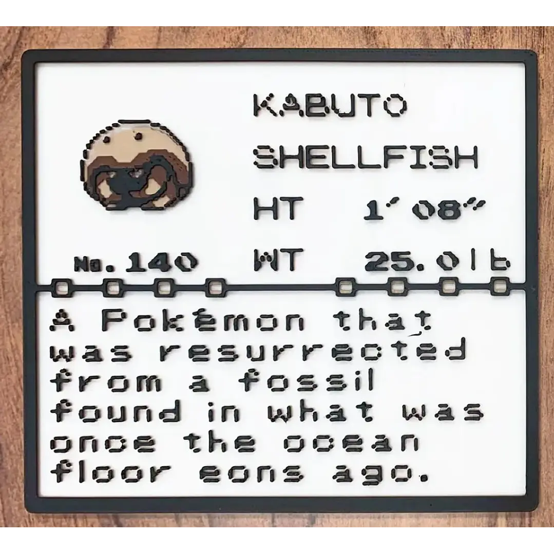 DIORAMA POKEMON VARIEDADES 2 / SCREEN GAMEBOY 36
