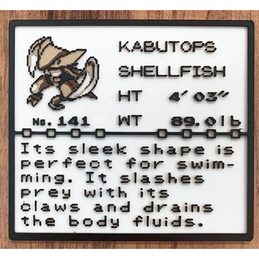 DIORAMA POKEMON VARIEDADES 2 / SCREEN GAMEBOY 37