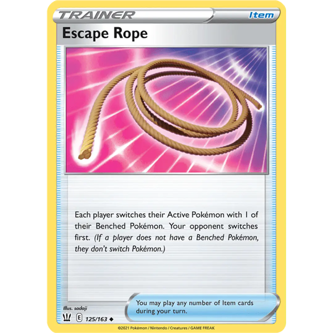 ESCAPE ROPE 125/163 1