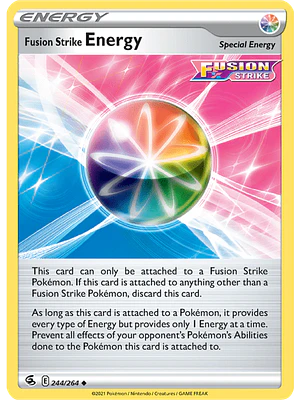 FUSSION STRIKE ENERGY 244/264
