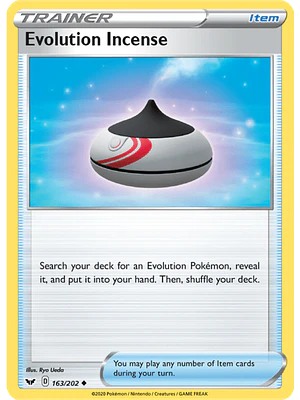 EVOLUTION INCENSE 163/202