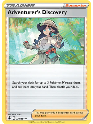 ADVENTURER´S DISCOVERY 224/264
