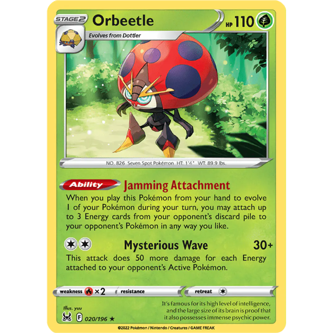 ORBEETLE 020/196 1