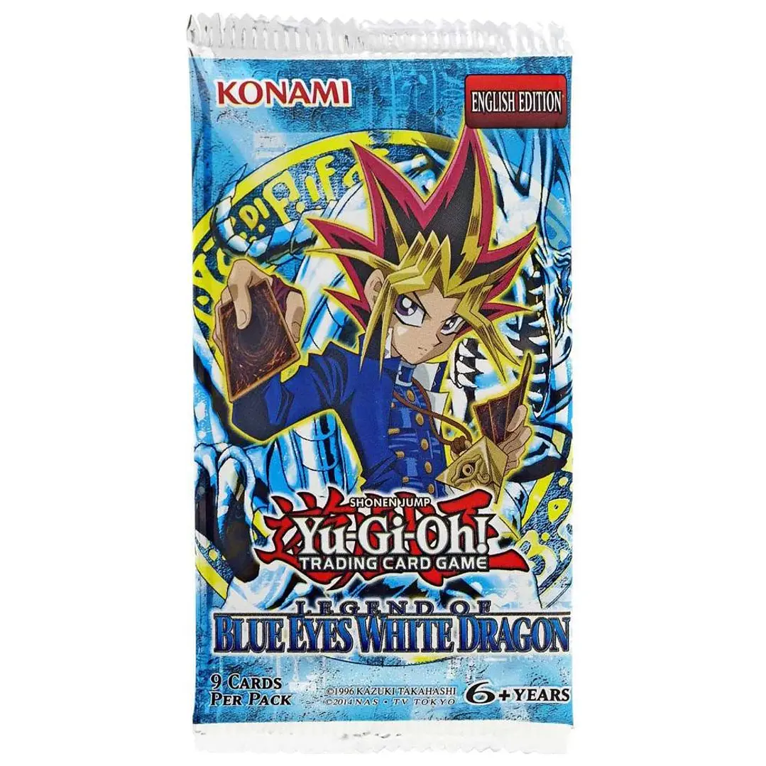 YU-GI-OH DRAGÓN BLANCO DE OJOS AZULES SOBRE ESPAÑOL 1