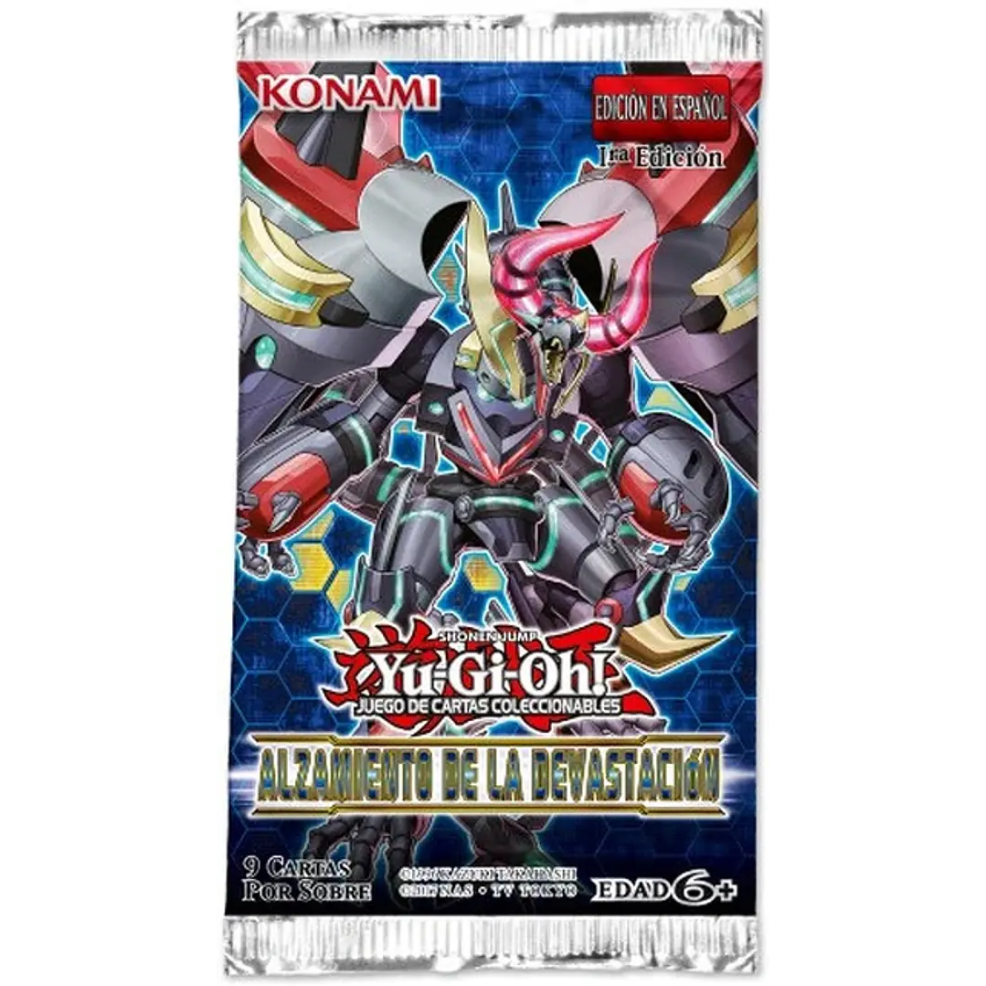 YU-GI-OH! ALZAMIENTO DE LA DEVASTACIÓN SOBRE ESPAÑOL 1