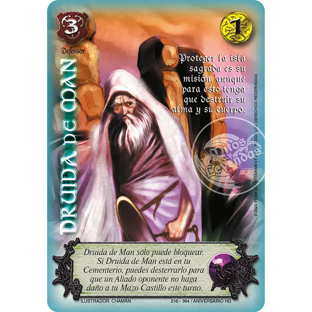 DRUIDA DE MAN (HD ANIVERSARIO - CORTESANA - REWORK) 1