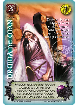 DRUIDA DE MAN (HD ANIVERSARIO - CORTESANA - REWORK)