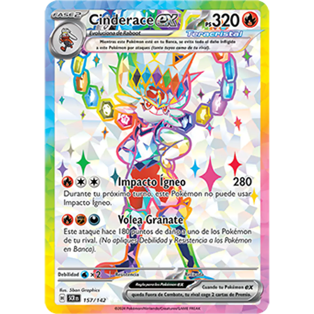 CINDERACE EX 157/142 1
