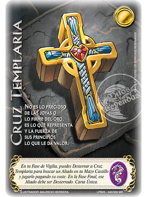 CRUZ TEMPLARIA (LEYENDAS PB 3.0 - MR)
