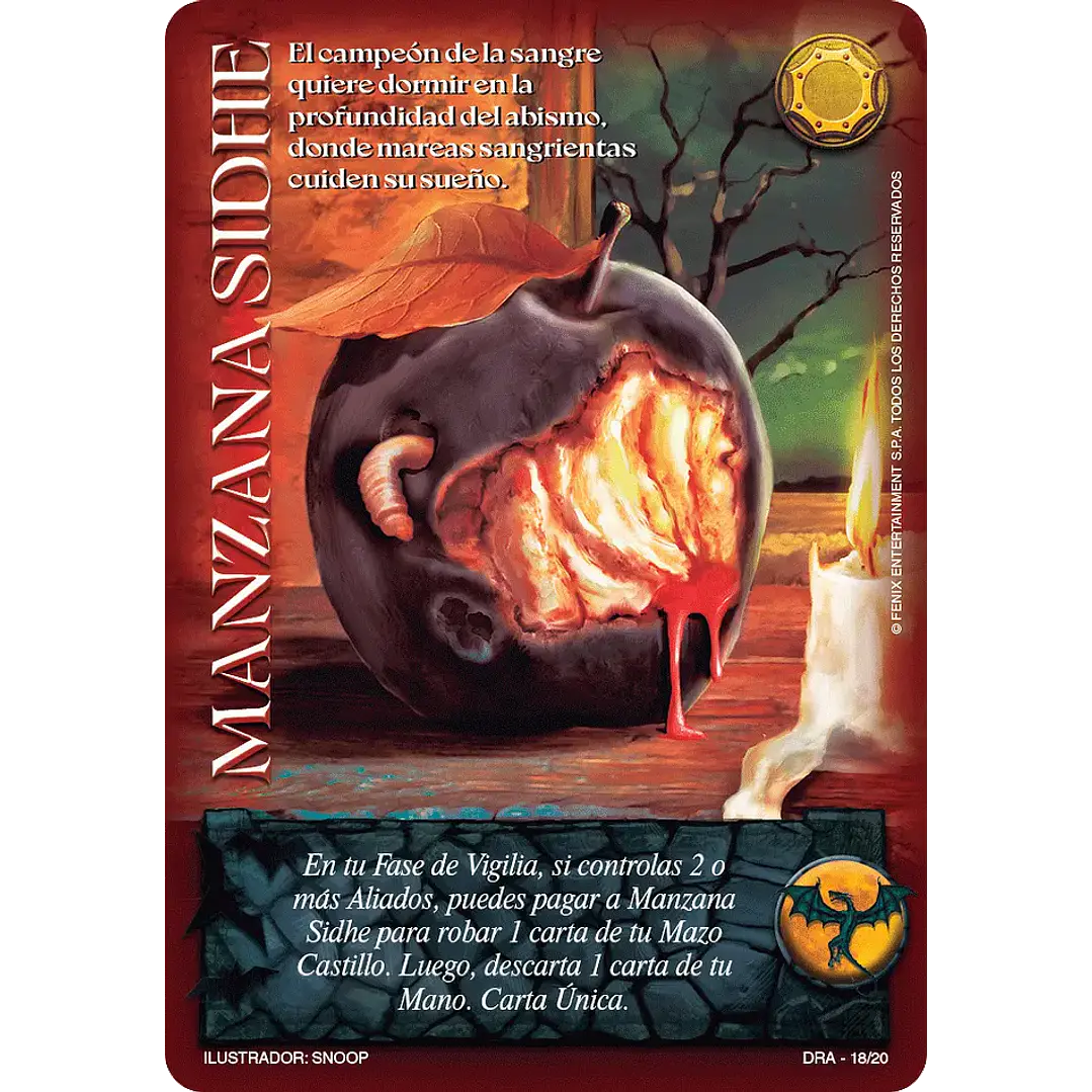 MANZANA DE SIDHE (KIT DRÁCULA) 1