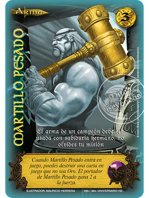 MARTILLO PESADO (HD ANIVERSARIO - MR)