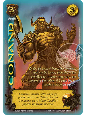 CONAND (HD ANIVERSARIO - MR)