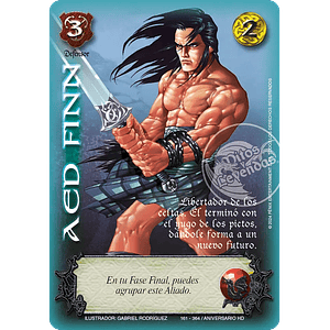 AED FINN (HD ANIVERSARIO - VC FOIL)
