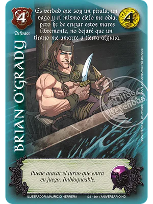 BRIAN O'GRADY (HD ANIVERSARIO - REAL - REWORK)