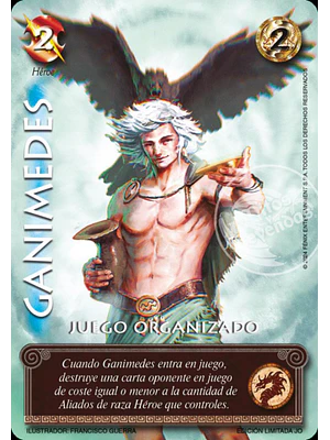 GANIMEDES JUEGO ORGANIZADO - SINGLES MITOS Y LEYENDAS