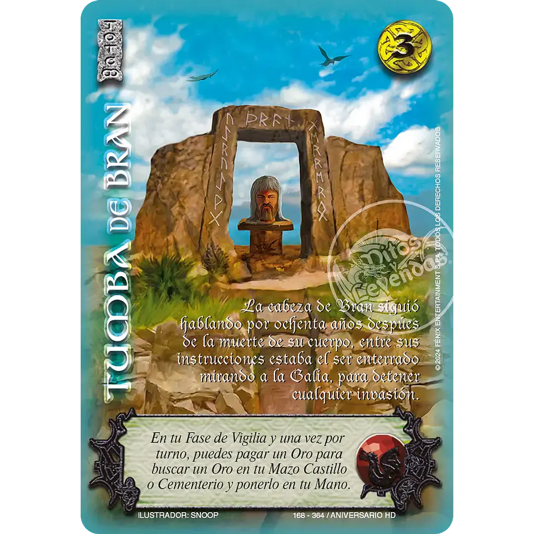 TUMBA DE BRAN (HD ANIVERSARIO - VC FOIL) 1