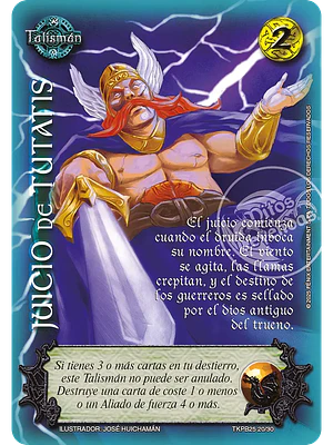 JUICIO DE TUTATIS (TKPB25 - JUICIO Y VISIÓN)