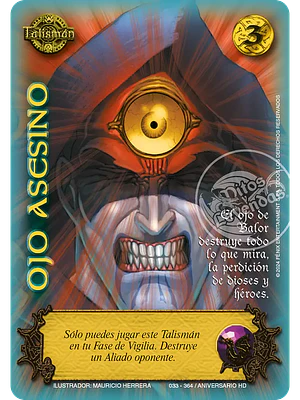 OJO ASESINO (HD ANIVERSARIO - MR - REWORK)