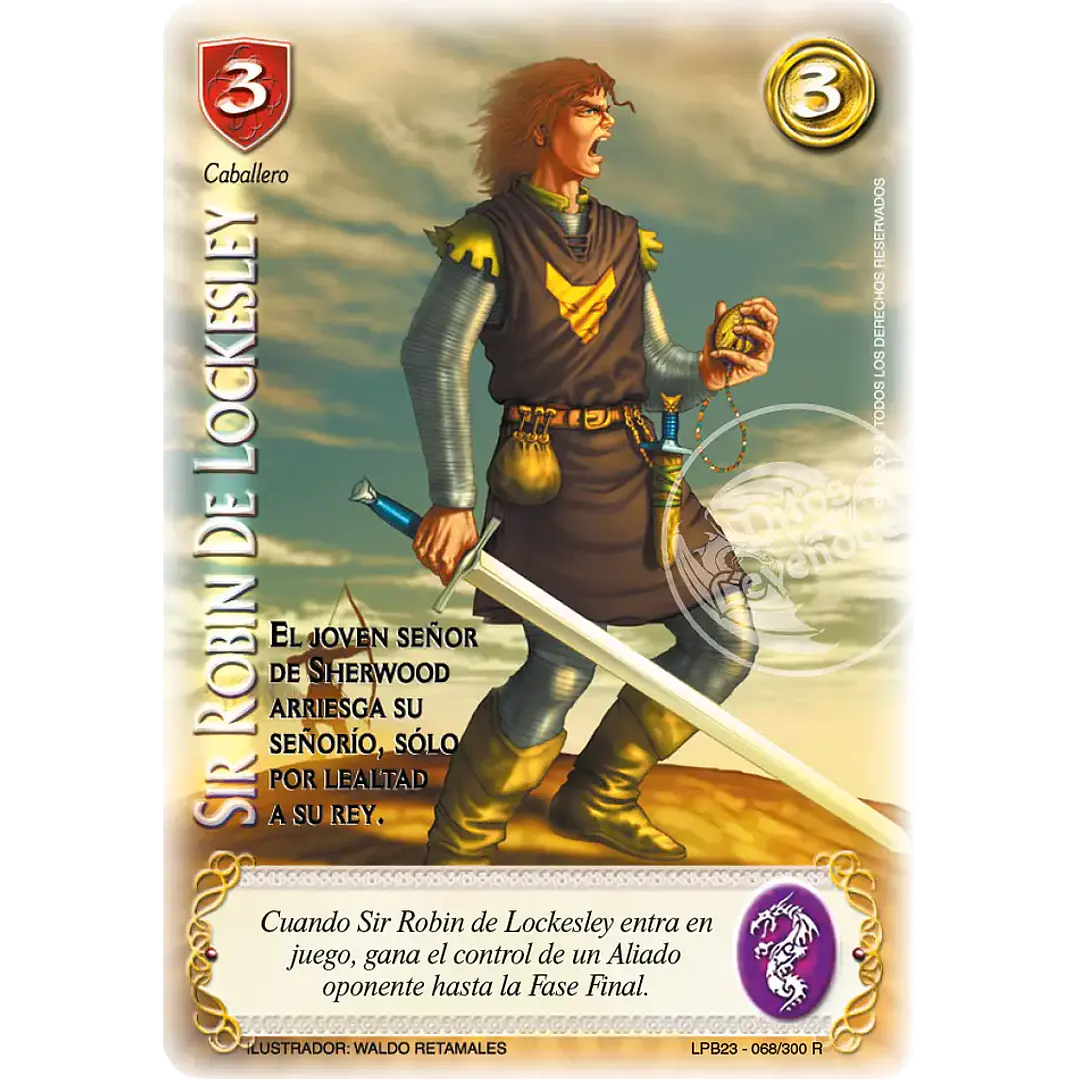 SIR ROBIN DE LOCKESLEY (LEYENDAS PB 3.0 - REALES) 1