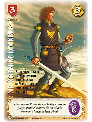 SIR ROBIN DE LOCKESLEY (LEYENDAS PB 3.0 - REALES)
