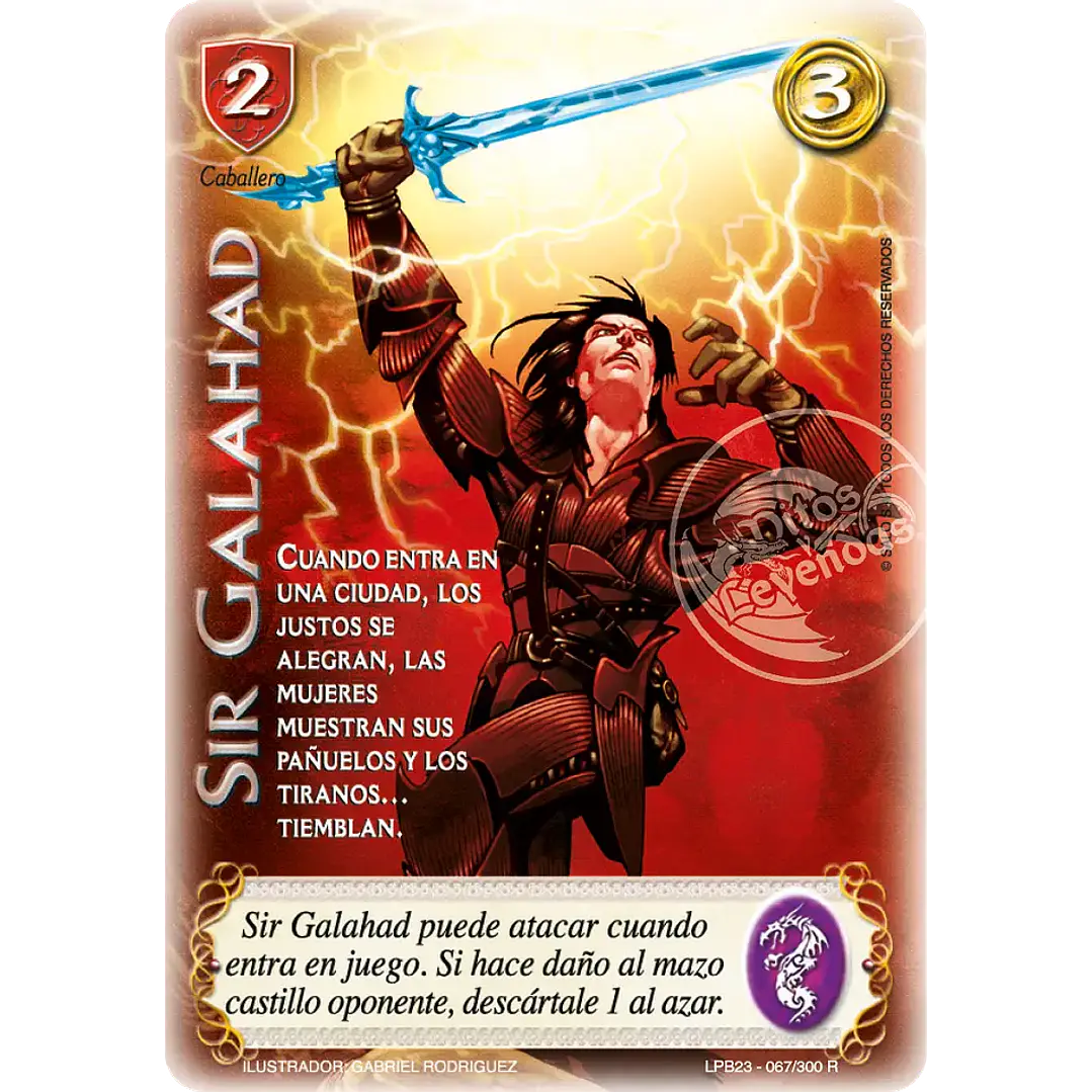 SIR GALAHAD (LEYENDAS PB 3.0 - REALES) 1
