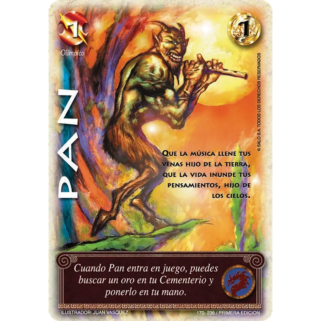 PAN FOIL - SINGLES MITOS Y LEYENDAS 1