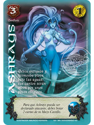 ASHRAYS (HD ANIVERSARIO - VC FOIL)