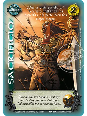 SACRIFICIO (HD ANIVERSARIO - REAL)