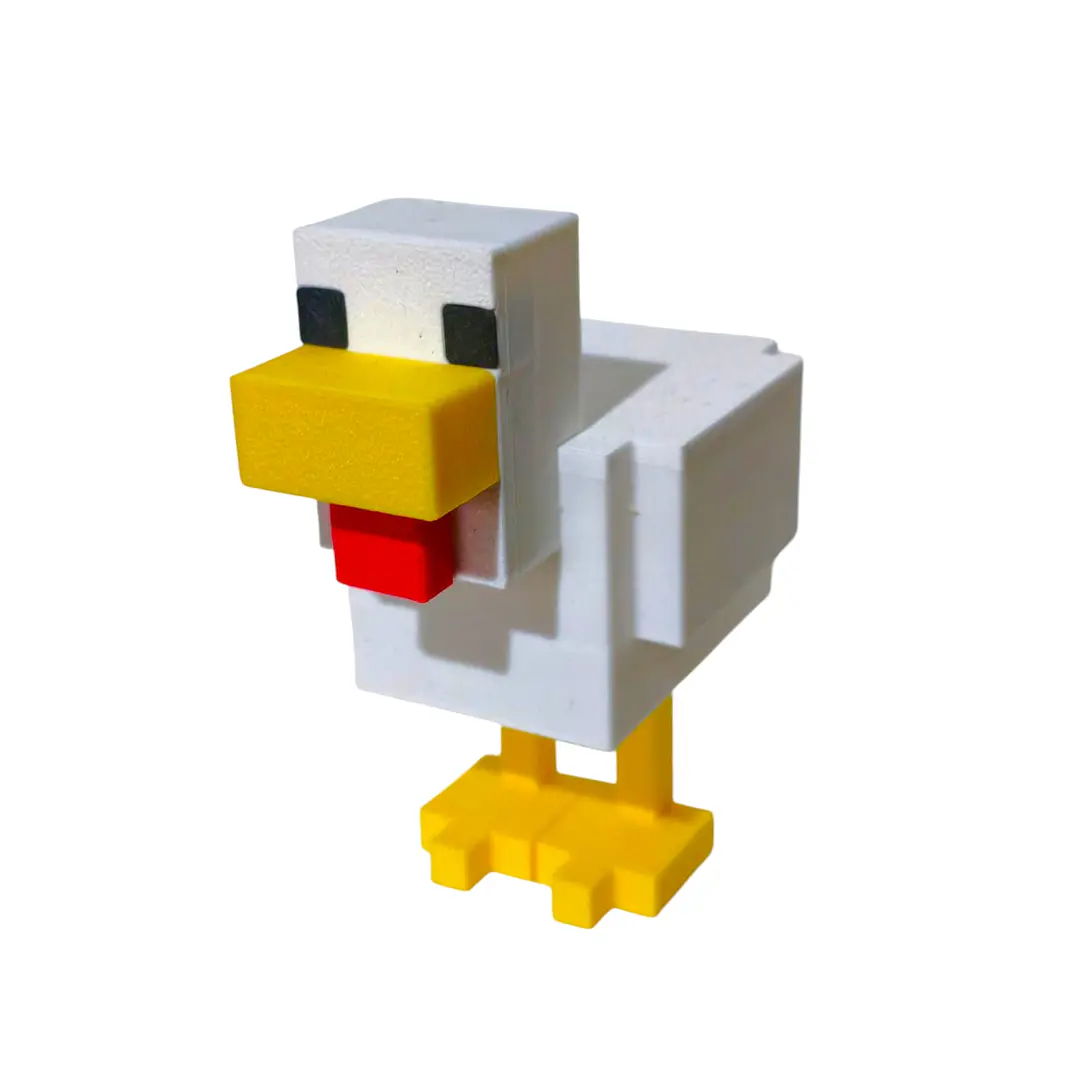 POLLO MINECRAFT FIGURA GRANDE 1