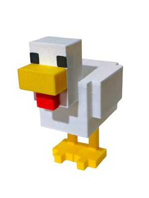 POLLO MINECRAFT FIGURA GRANDE