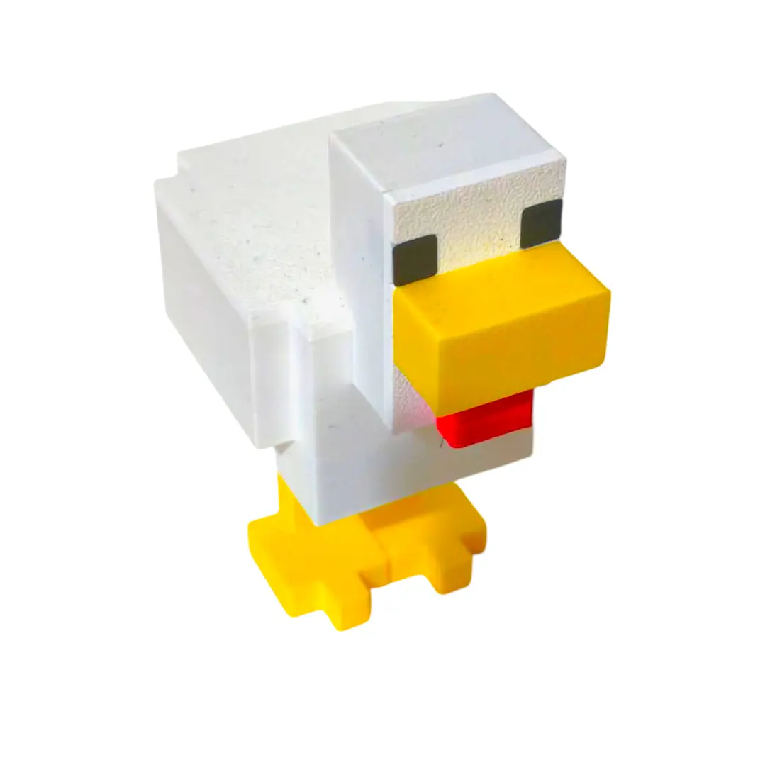 FIGURAS / CHIKEN MINECRAFT PEQUEÑO 1