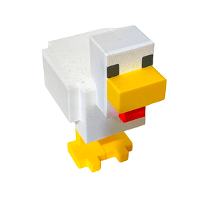 FIGURAS / CHIKEN MINECRAFT PEQUEÑO