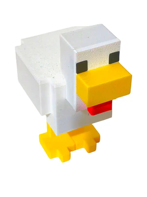 FIGURAS / CHIKEN MINECRAFT PEQUEÑO