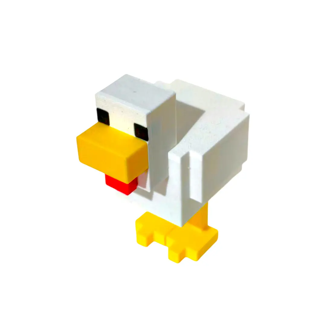 FIGURAS / CHIKEN MINECRAFT PEQUEÑO 2