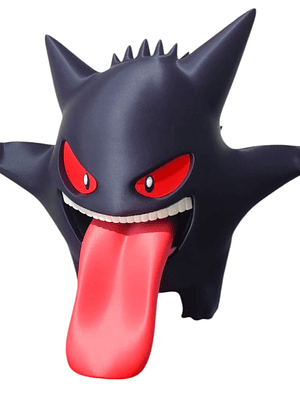 FIGURA GENGAR OSCURO IMPRESIÓN 3D GRANDE