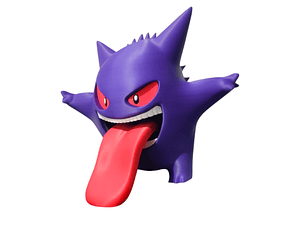 FIGURA GENGAR IMPRESIÓN 3D GRANDE
