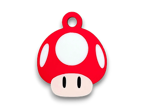 LLAVERO KEYCHAIN MARIO MUSHROOM