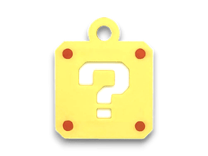 LLAVERO KEYCHAIN MARIO QUESTION 
