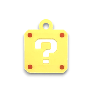 LLAVERO KEYCHAIN MARIO QUESTION 