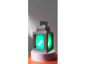 LAMPARA MINECRAFT