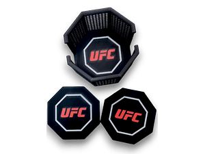 OCTAGONO UFC POSA VASOS