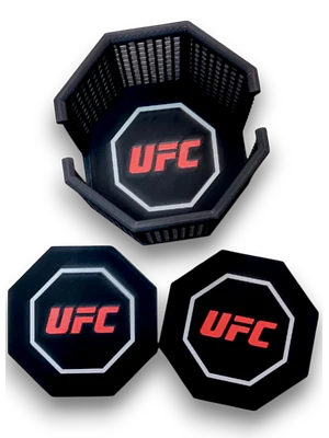 OCTAGONO UFC POSA VASOS