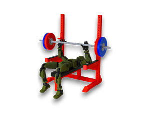 DUMMY 13 (MISION 13) / BENCH PRESS
